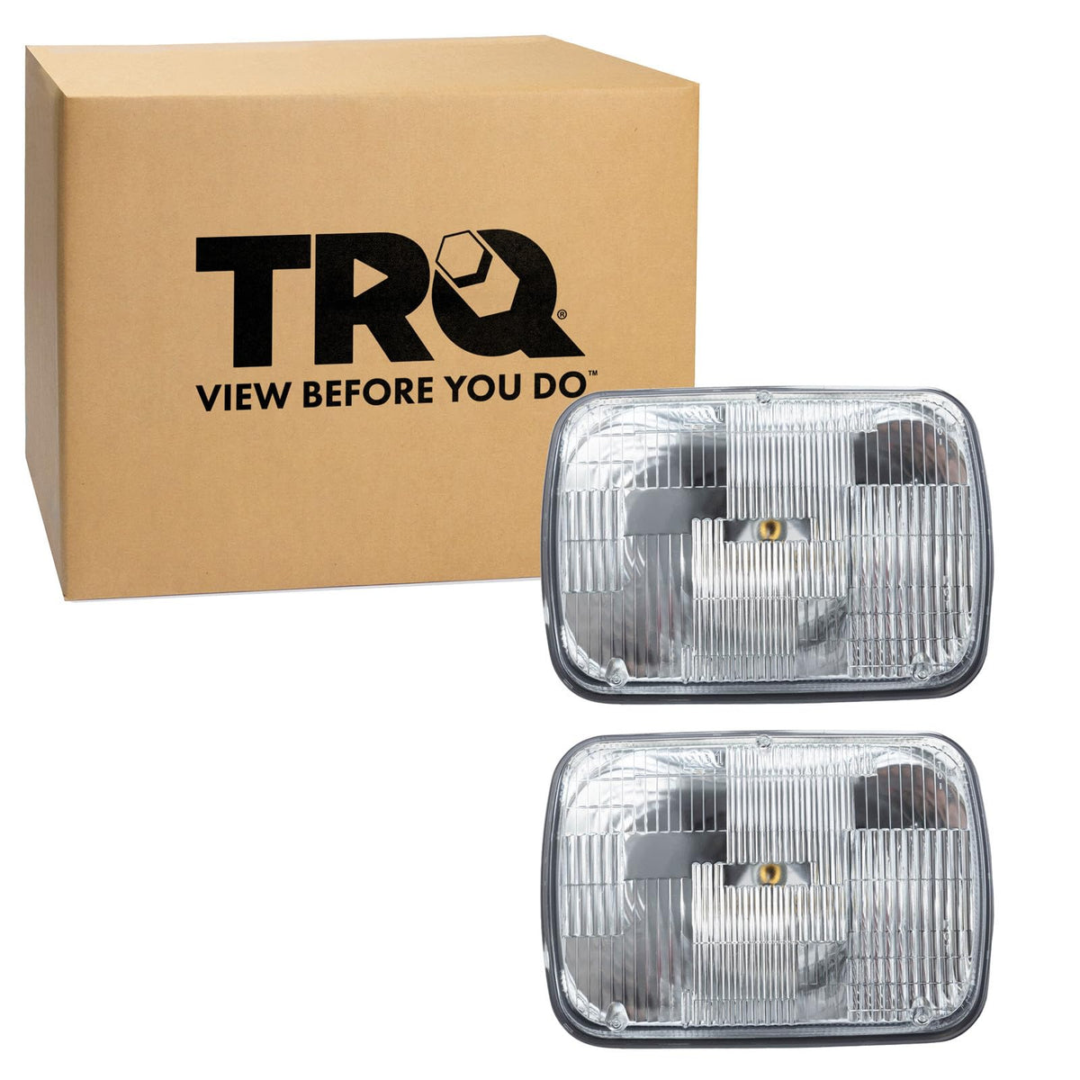 Headlight Set Sealed Beam 2 Piece N6771