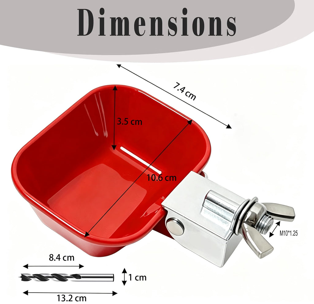 Aluminum Alloy Chicken Waterer Feeder F94949
