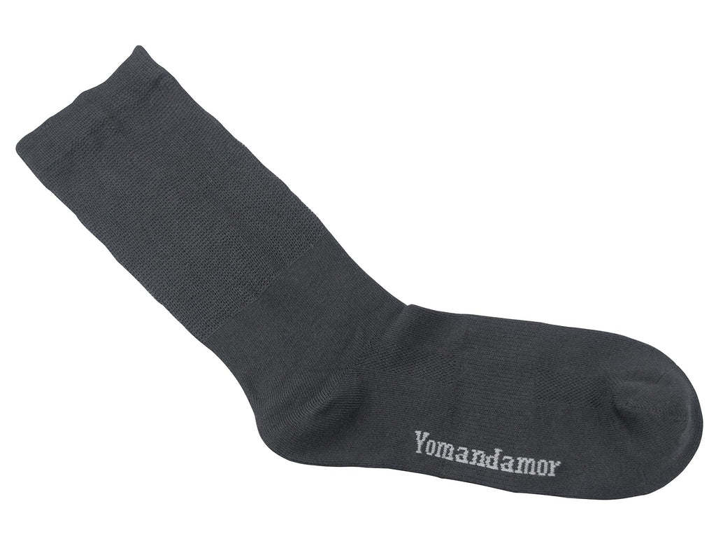 Men's 6 Pairs Bamboo Rayon Breathable Mid-Calf Socks with Arch Support G226