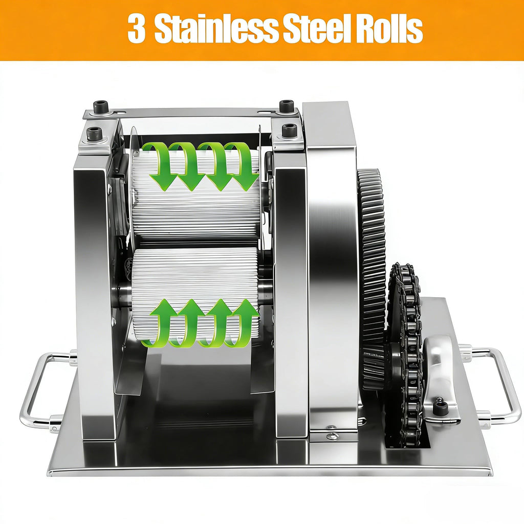 110V 800W Stainless Steel Electric Sugar Cane Juicer Machine K586798