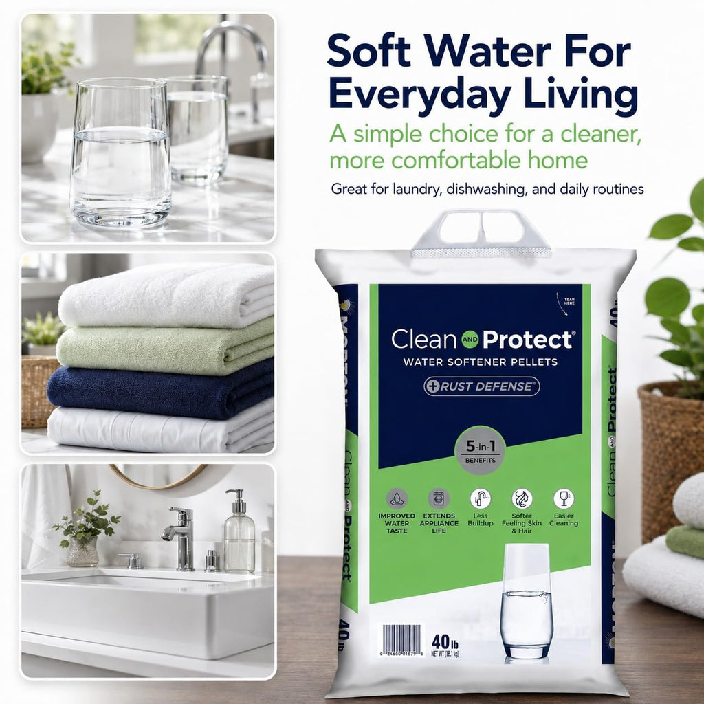 40 lb Water Softener Salt Pellets Pack of 2 C67174