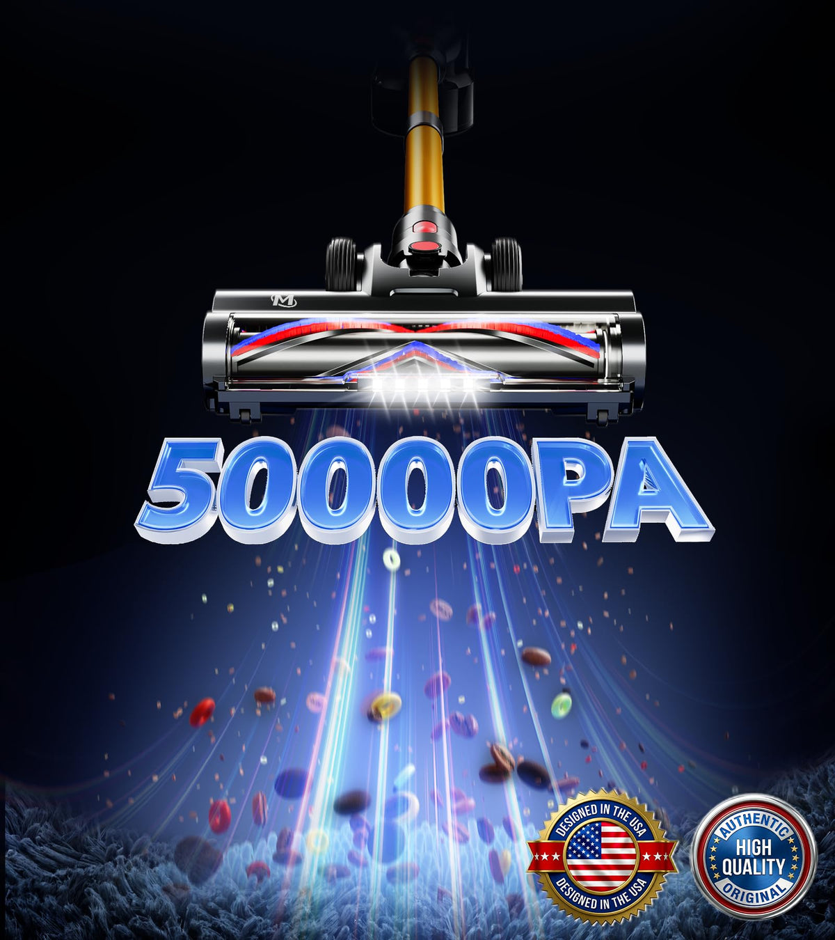 600W 50KPA 65Mins Cordless Stick Vacuum Cleaner W6247