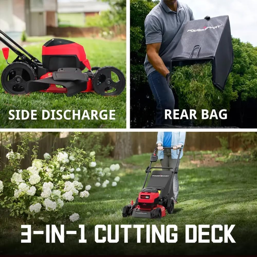 Electric Cordless Lawn Mower 17" 40V O620977