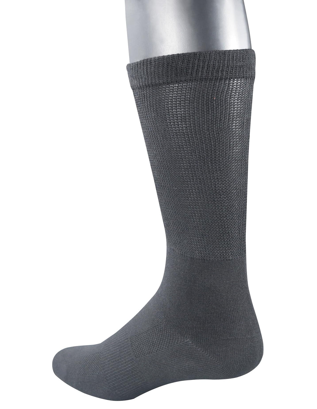 Men's 6 Pairs Bamboo Rayon Breathable Mid-Calf Socks with Arch Support G226