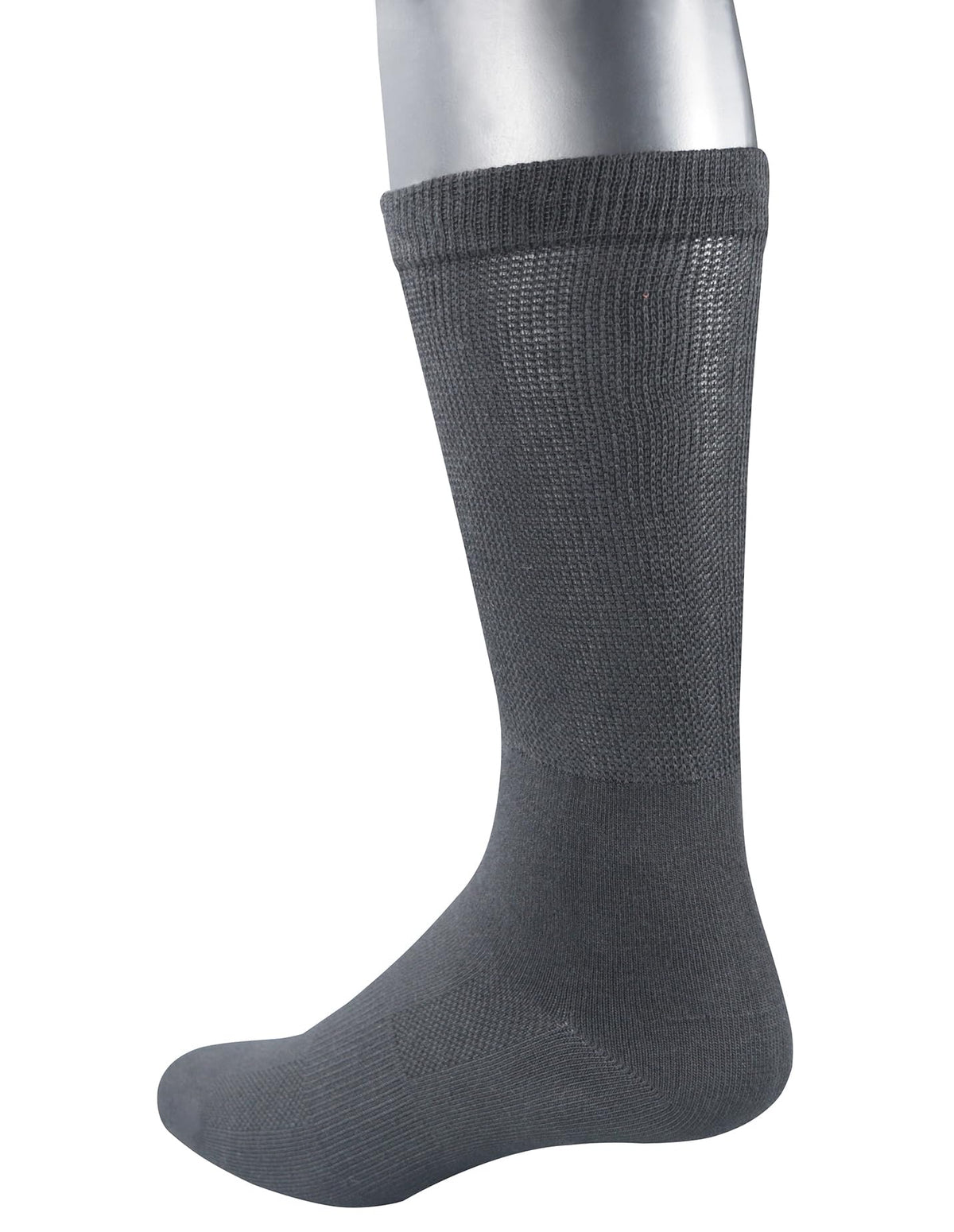 Men's 6 Pairs Bamboo Rayon Breathable Mid-Calf Socks with Arch Support G226