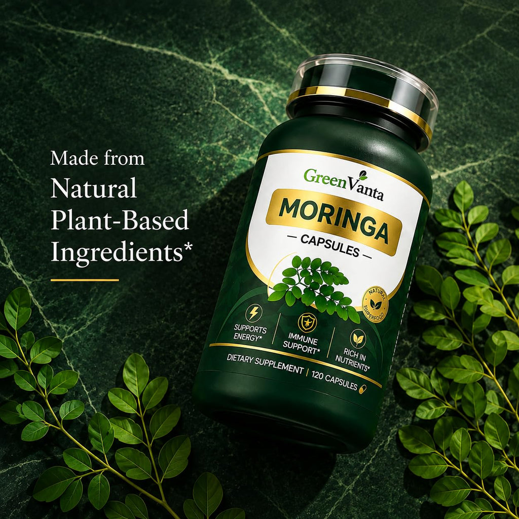 Moringa 500mg Veggie Capsules Z858162