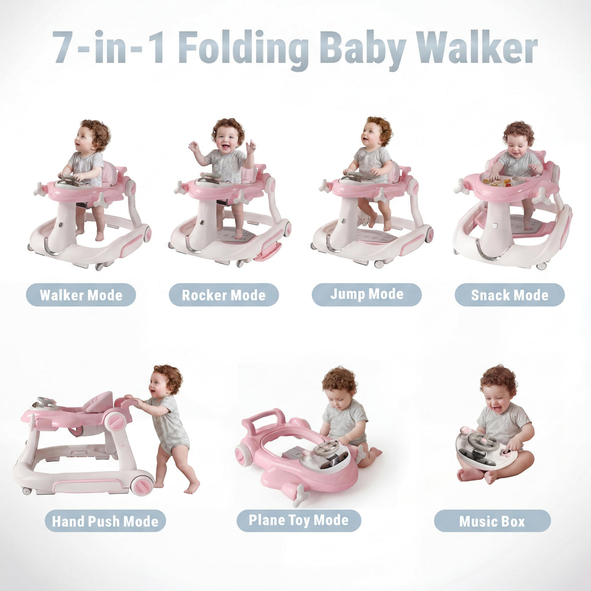 Foldable Baby Walker B418
