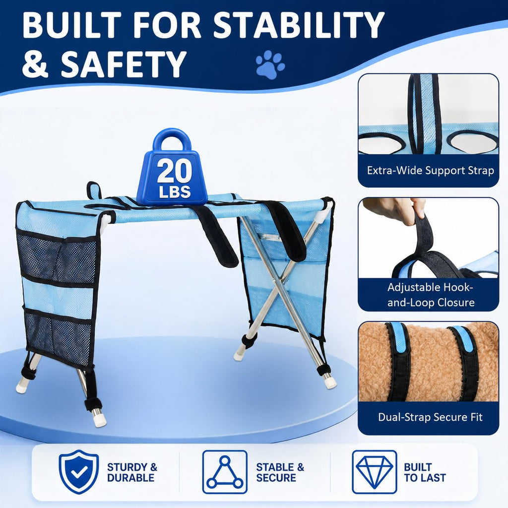 Pet Grooming Hammock with Stand I224