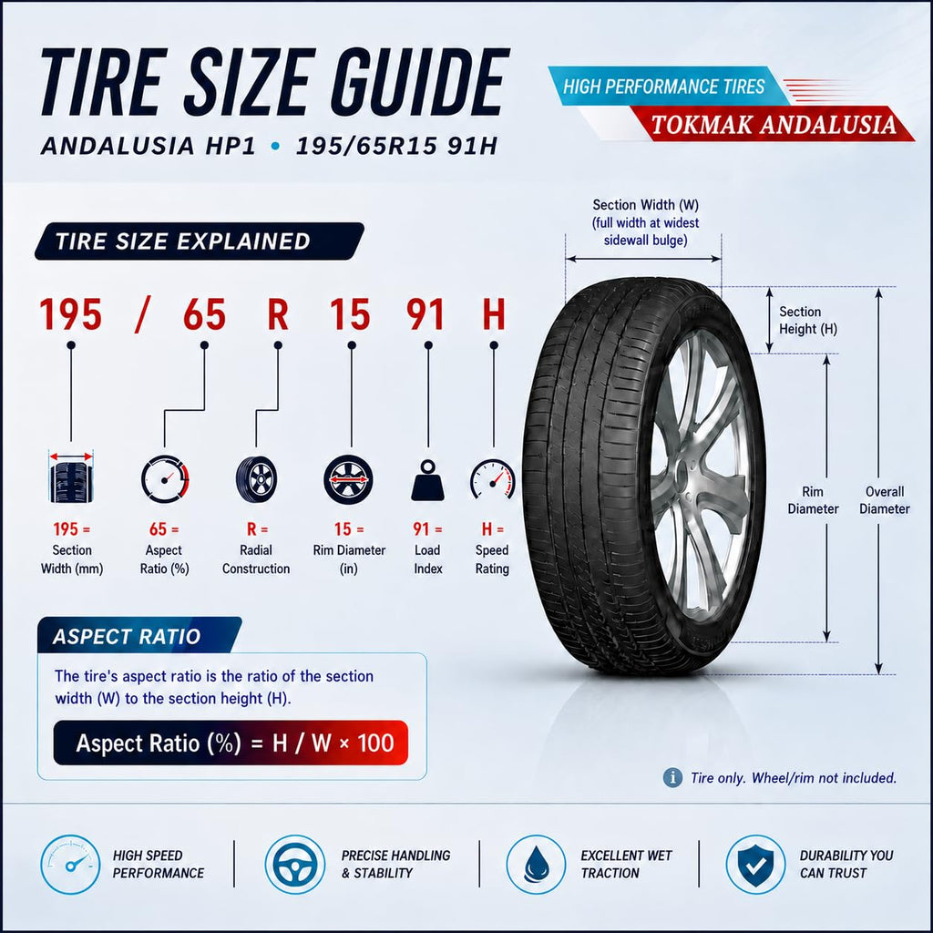 Set of 4 High Performance Tires S981
