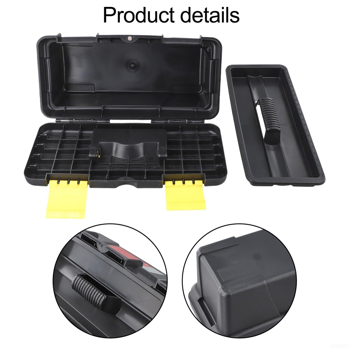 10 Inch Dual Layer Plastic Toolbox W2660