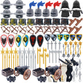 Building Block Medieval Weapon Armor Swords Helmet Horse G1019