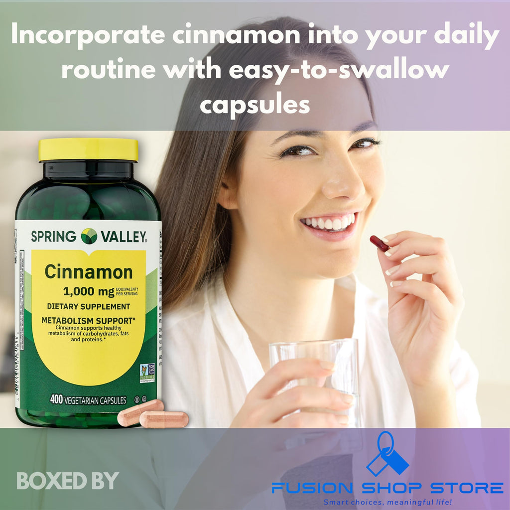 Cinnamon Extract Capsules 400 Count R824