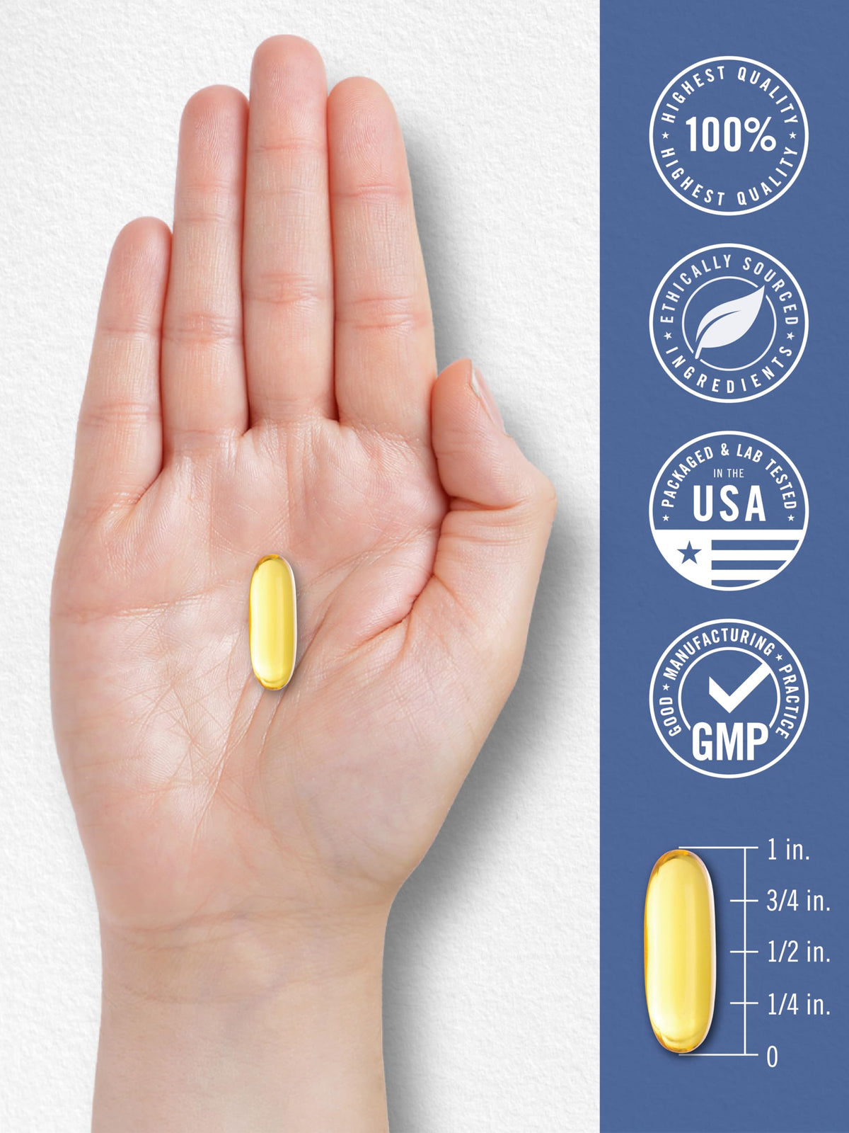 Fish Oil 2000mg Omega 3 Supplement W36388