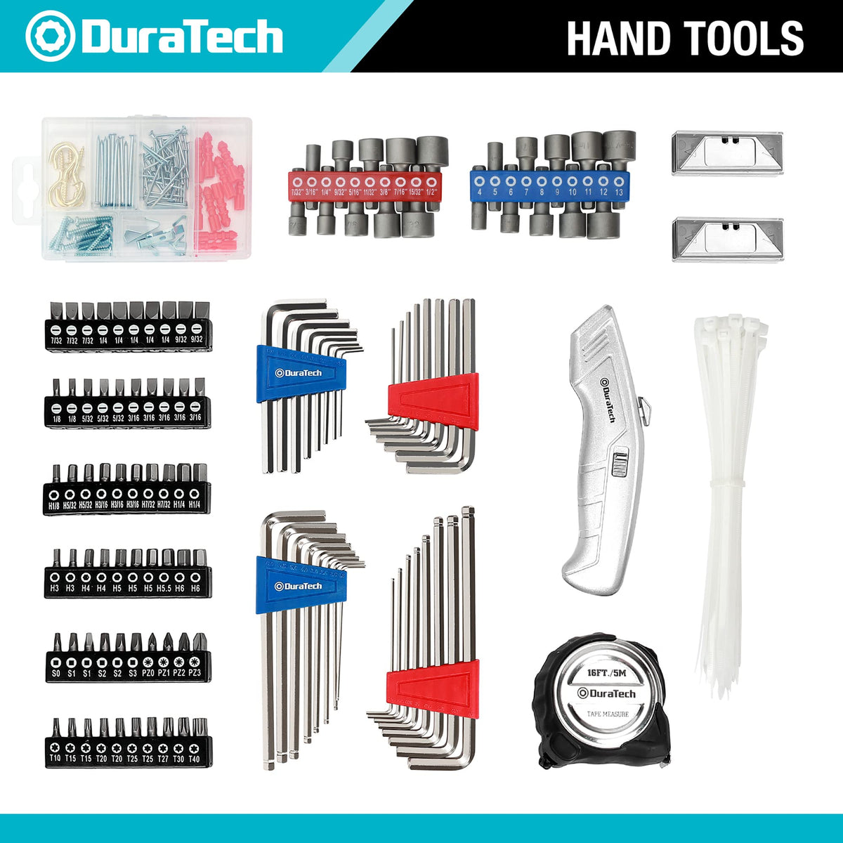 269-Piece Socket Wrench & Hand Tool Kit F48520