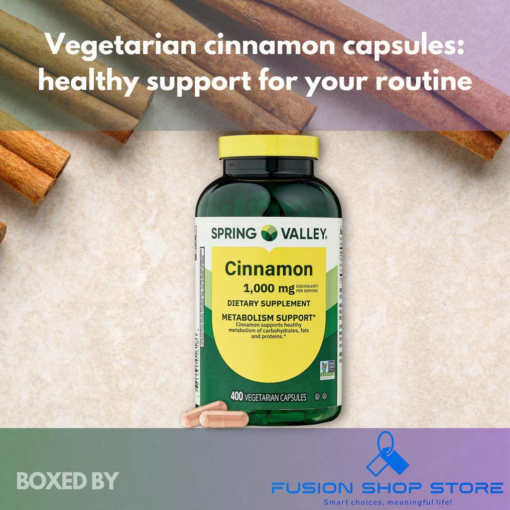 Cinnamon Extract Capsules 400 Count R824