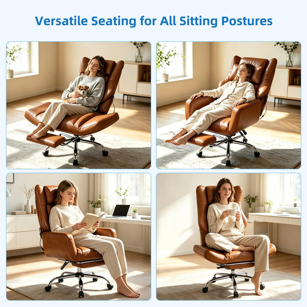 3D Kneading Massage Office Chair E937431