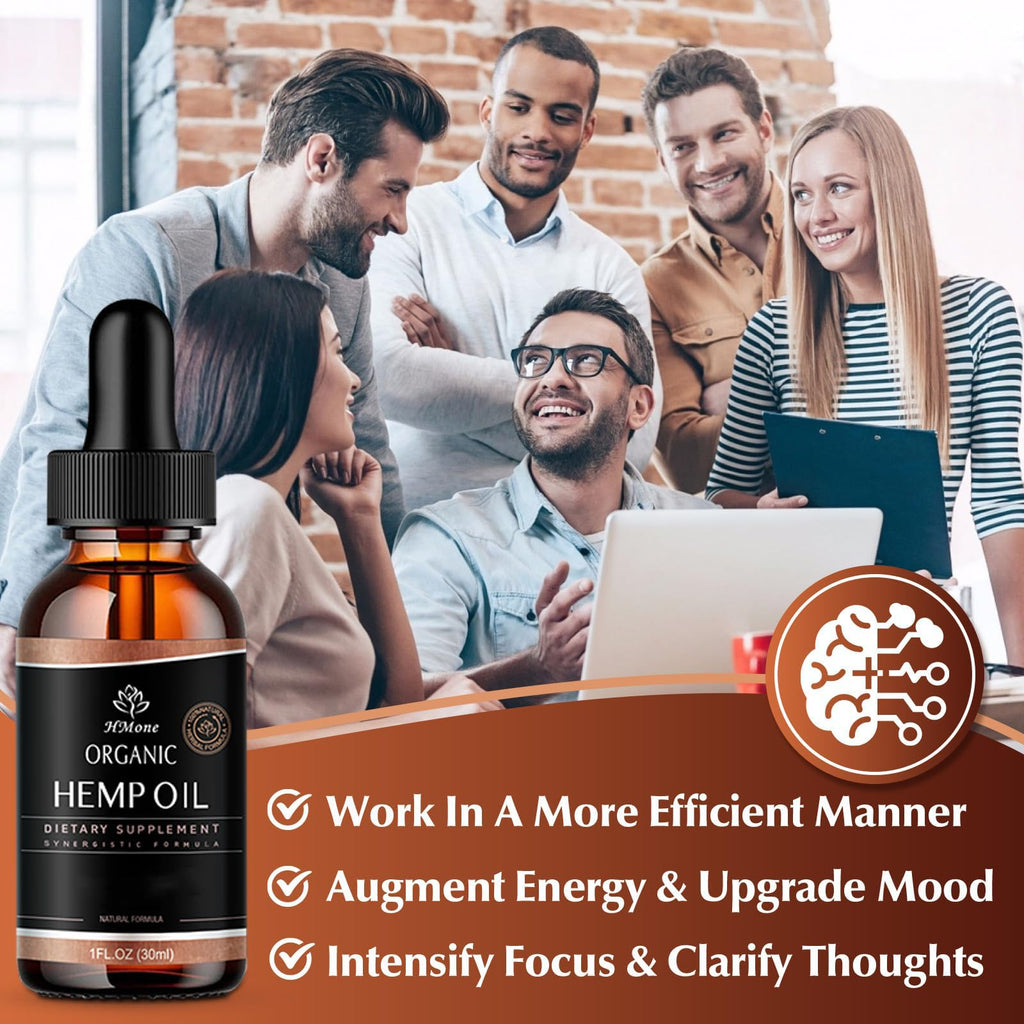 Hemp Oil 4 Packs CO2 Extract Drops M289536