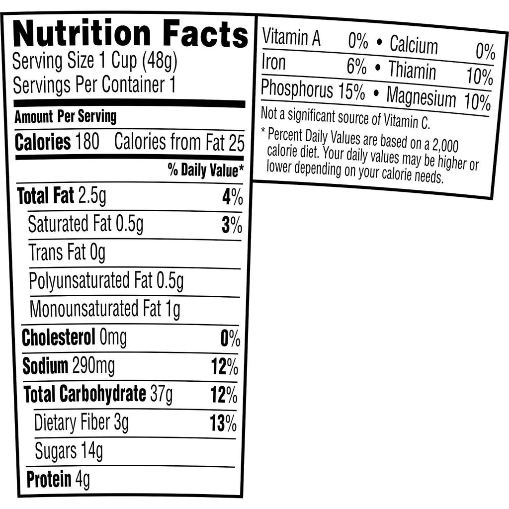 Instant Oatmeal Maple Brown Sugar 1.69oz Pack of 3 M471726