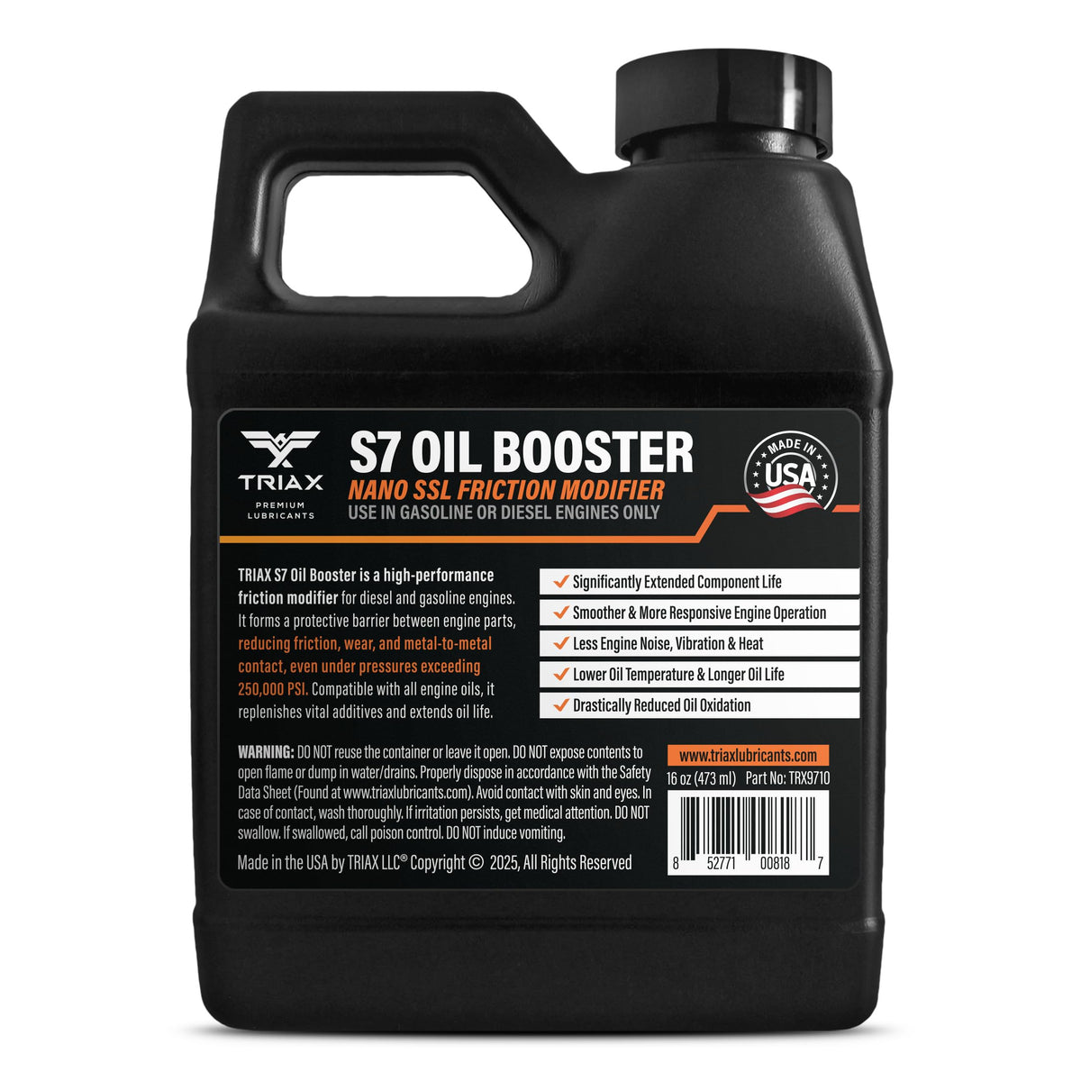 16 Ounce Synthetic Esters Based Friction Modifier Y19264