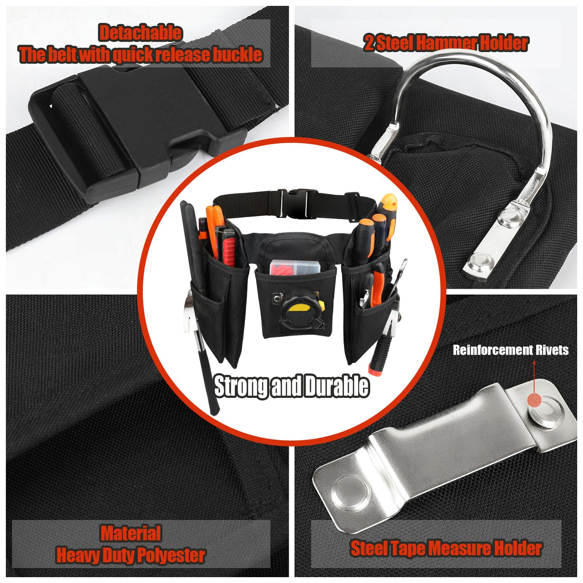 Heavy Duty 19 Pocket Tool Belt D662