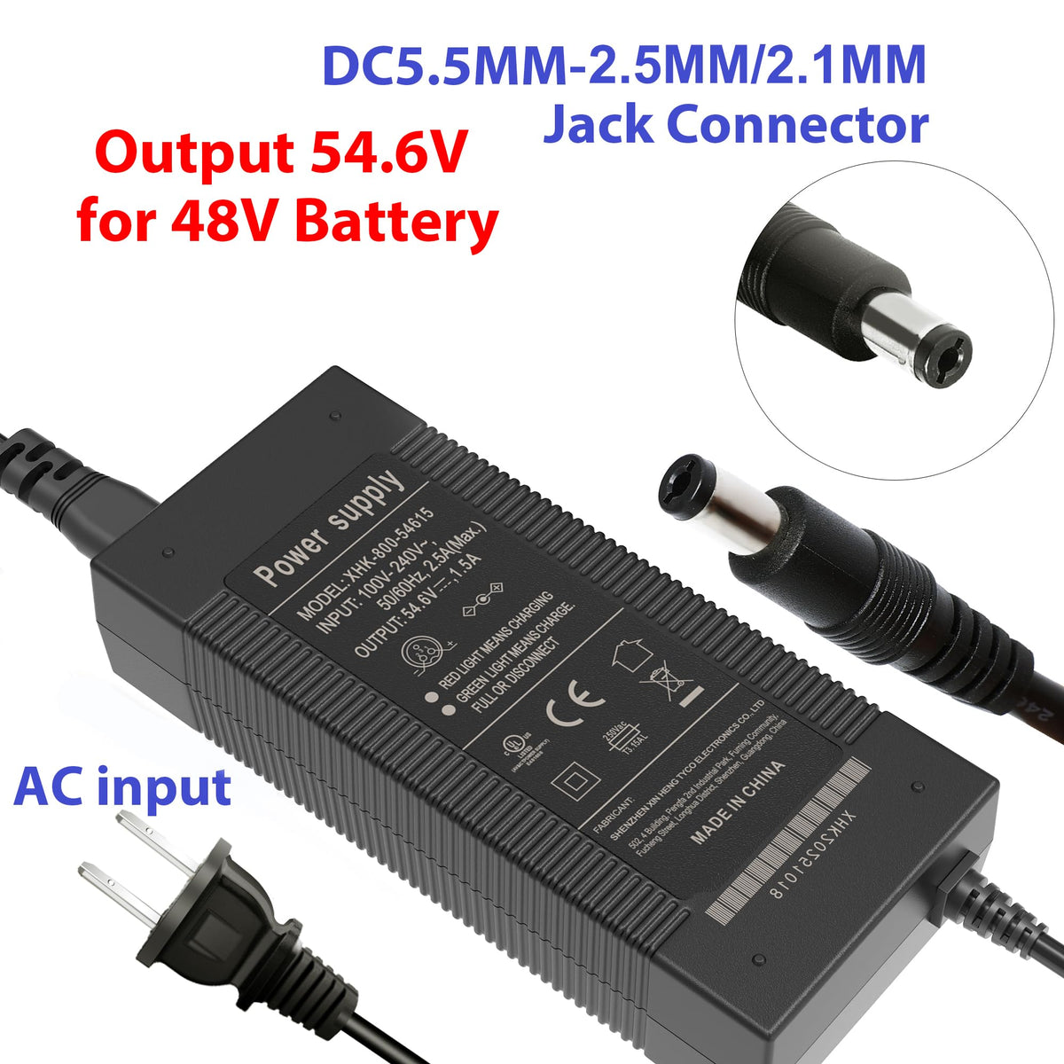 54.6V Lithium Battery Charger Y761805