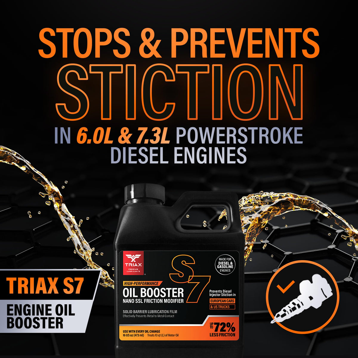 16 Ounce Synthetic Esters Based Friction Modifier Y19264
