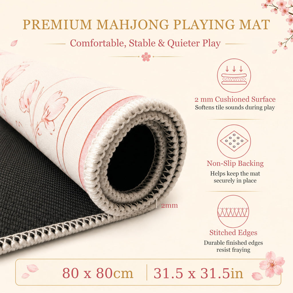 American Mahjong Set with Racks, Mat & Tote R3535