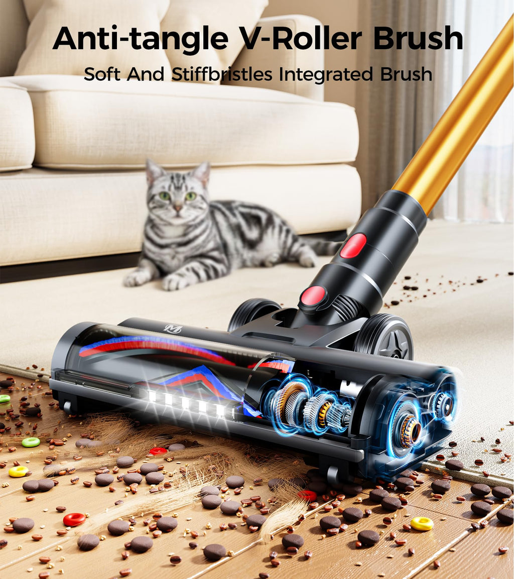 600W 50KPA 65Mins Cordless Stick Vacuum Cleaner W6247