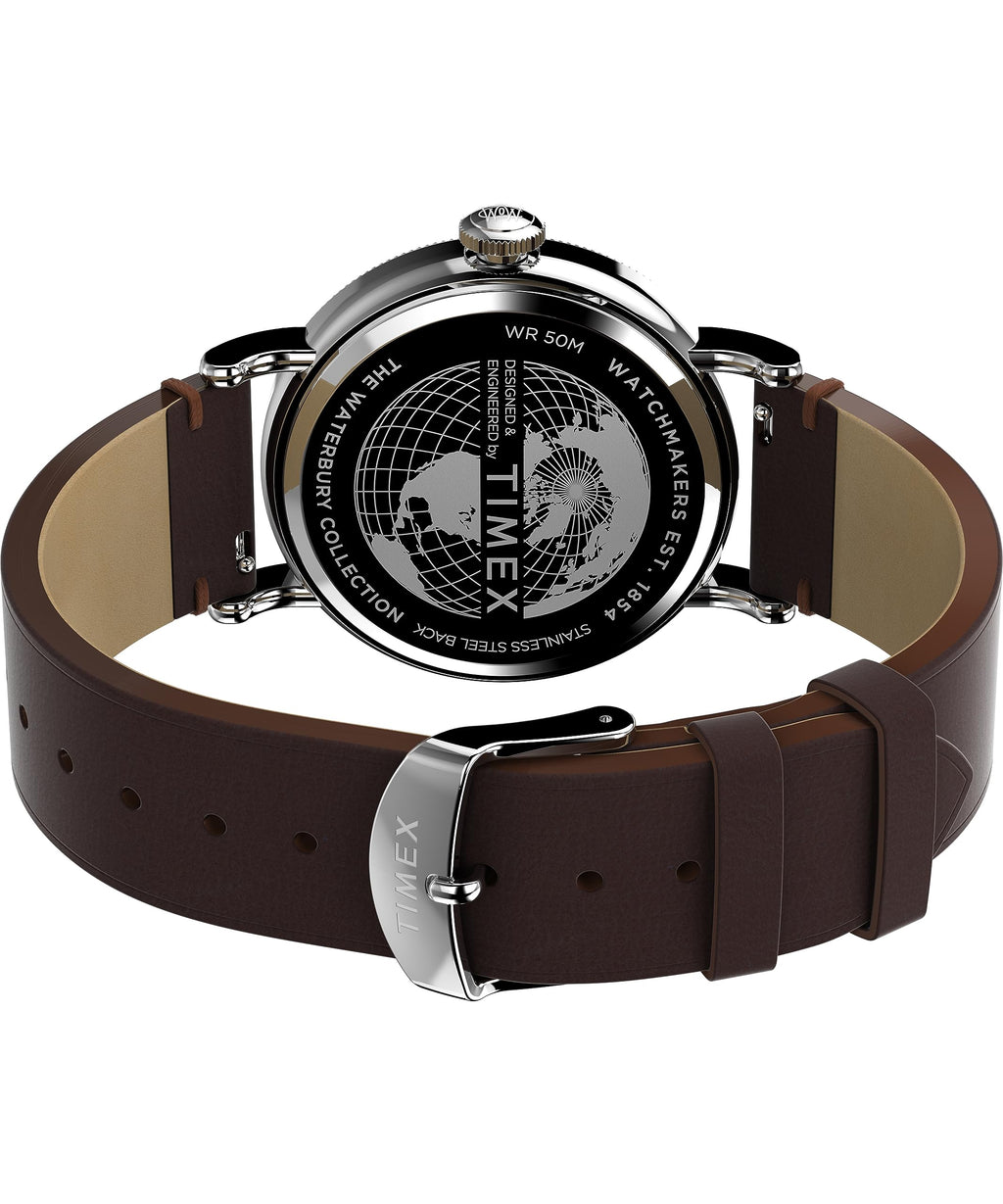 39mm Men’s Analog Watch Stainless Steel 100M Water Resistance M419