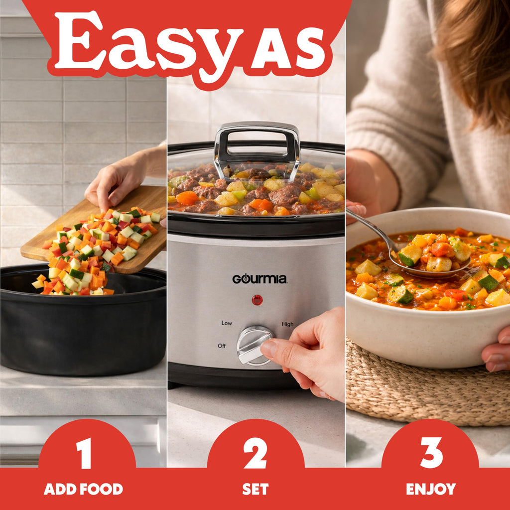 7 Qt Stainless Steel Slow Cooker Z25215