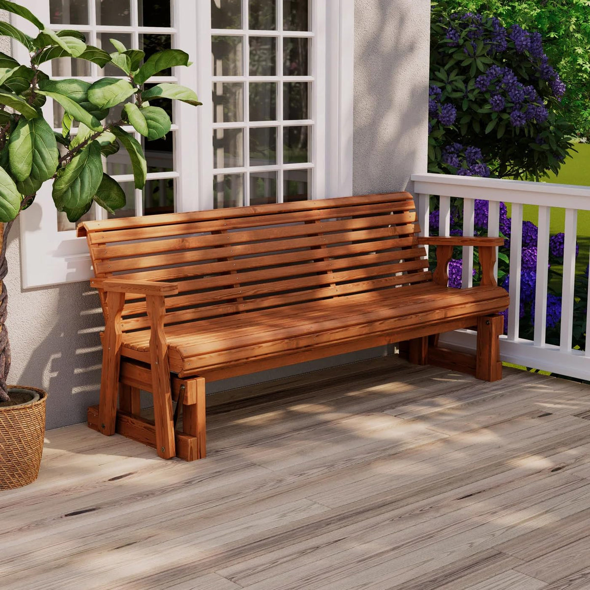Heavy Duty 800 Lb Porch Glider J9143