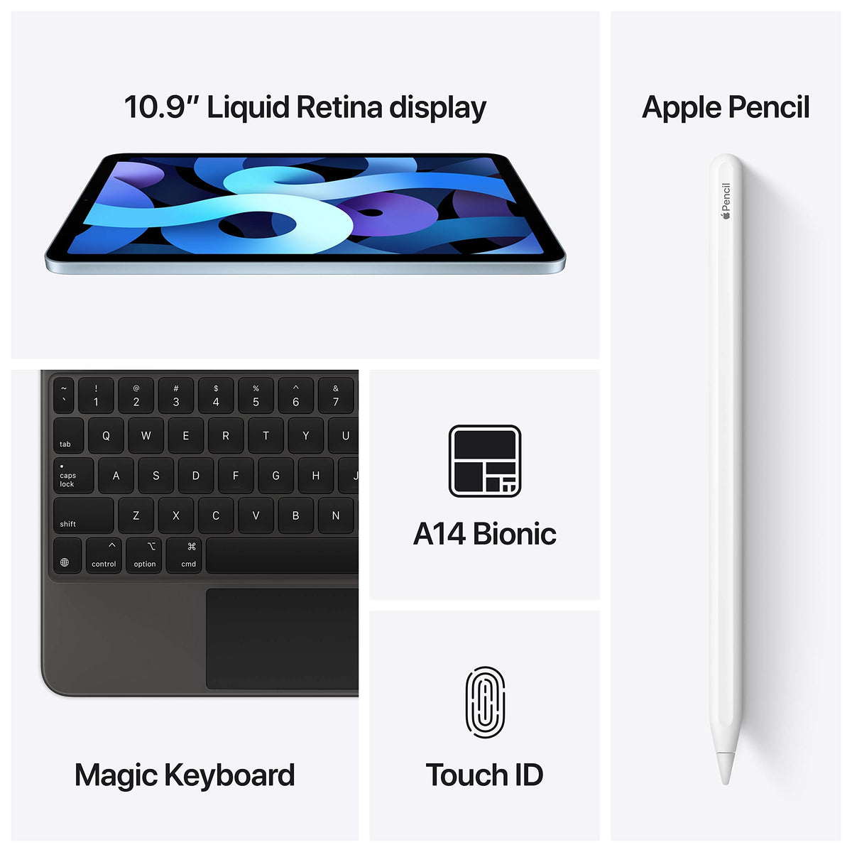 iPad Air 4 64GB WiFi Space Gray U2948