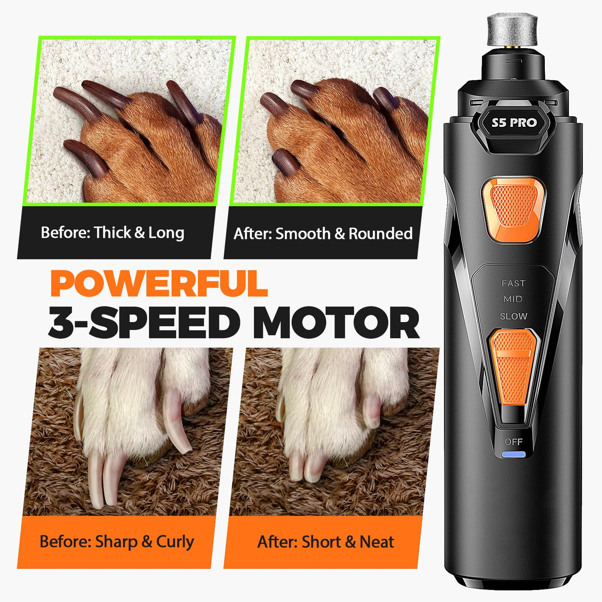 Dog Nail Grinder Kit S310416