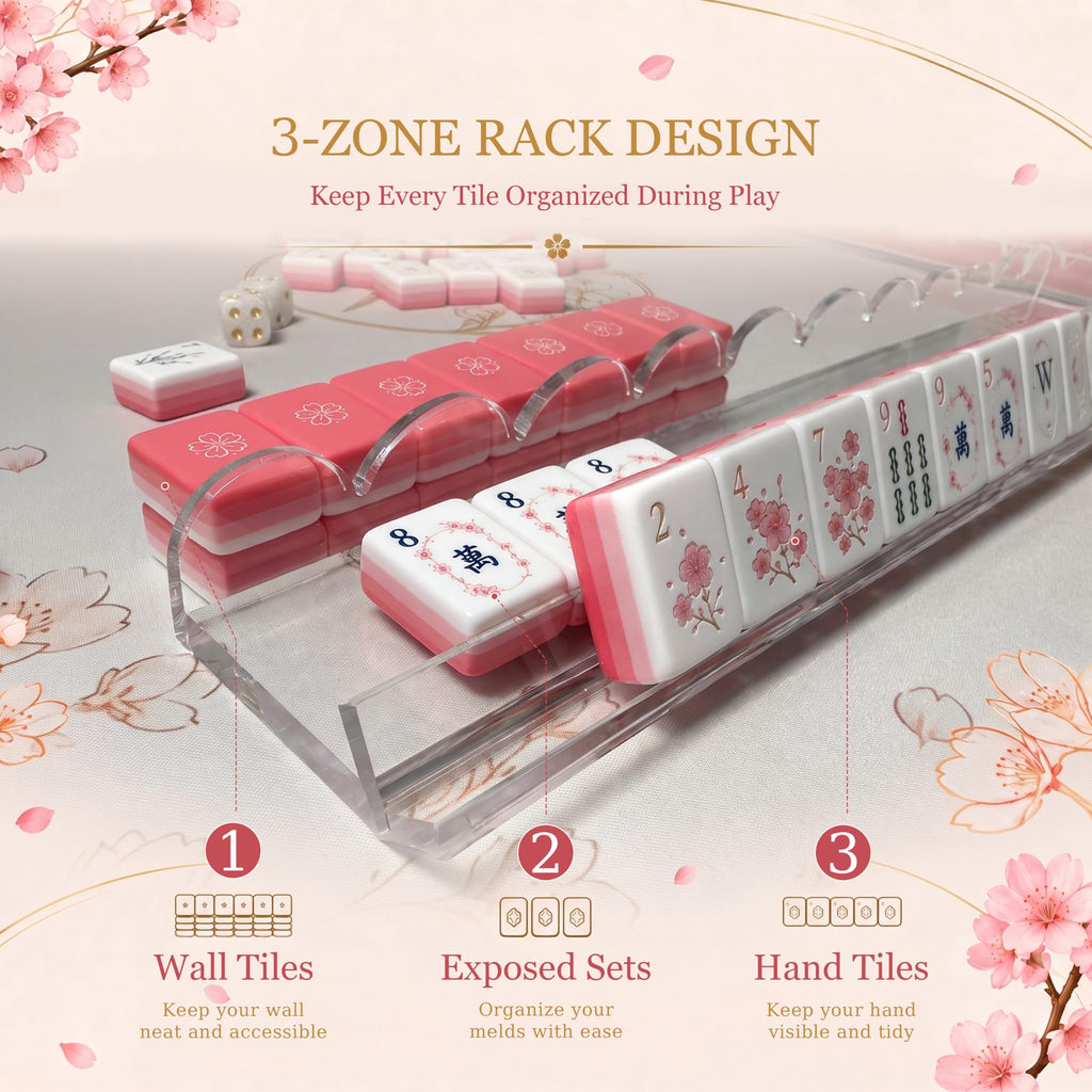 American Mahjong Set with Racks, Mat & Tote R3535