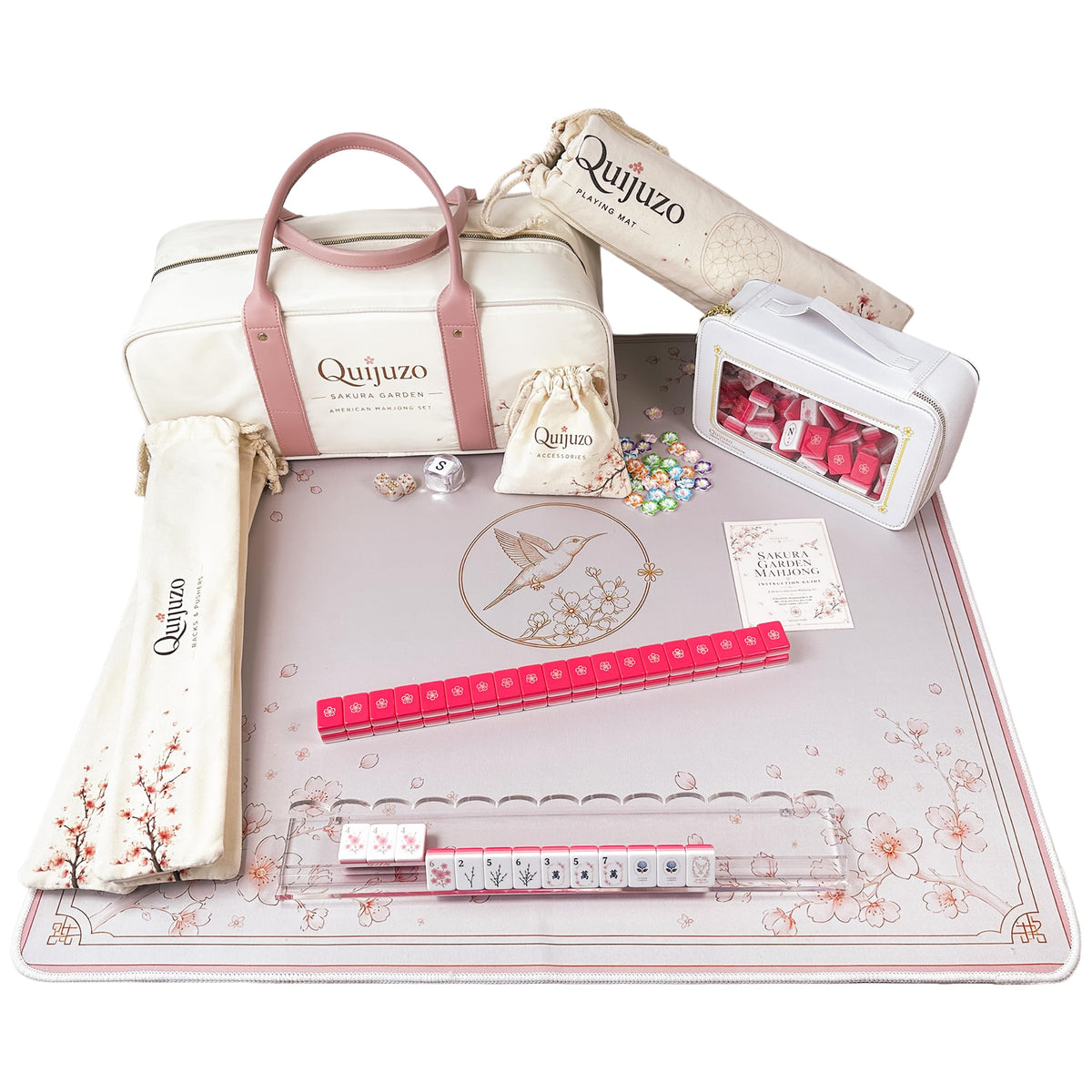 American Mahjong Set with Racks, Mat & Tote R3535