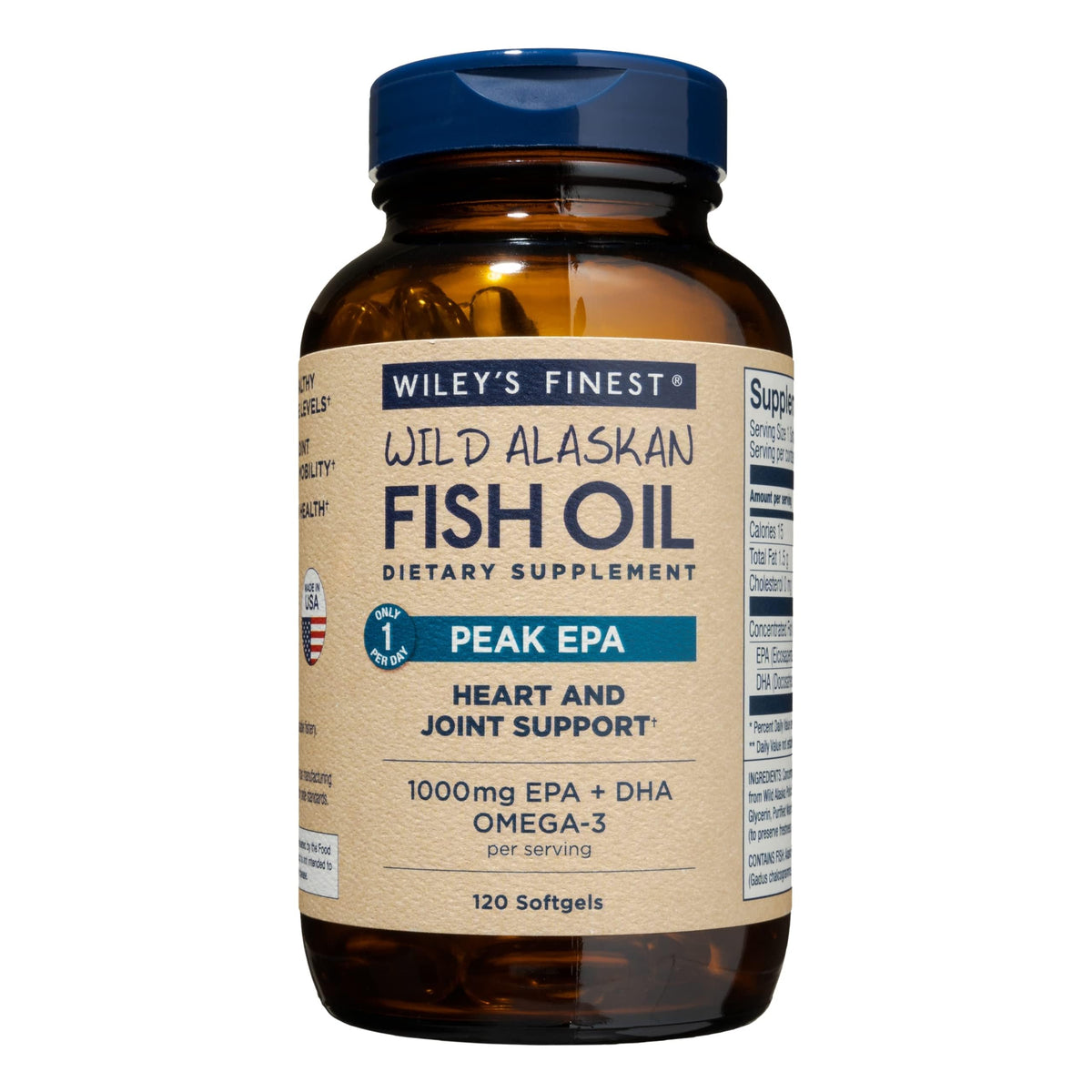 Wild Alaskan Fish Oil 120 Count S9709