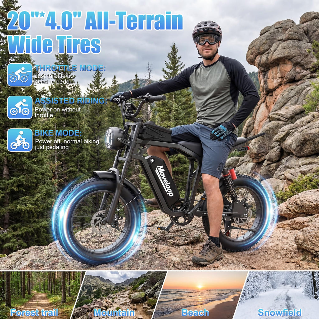 20" Fat Tire Electric Bike 48V A117126