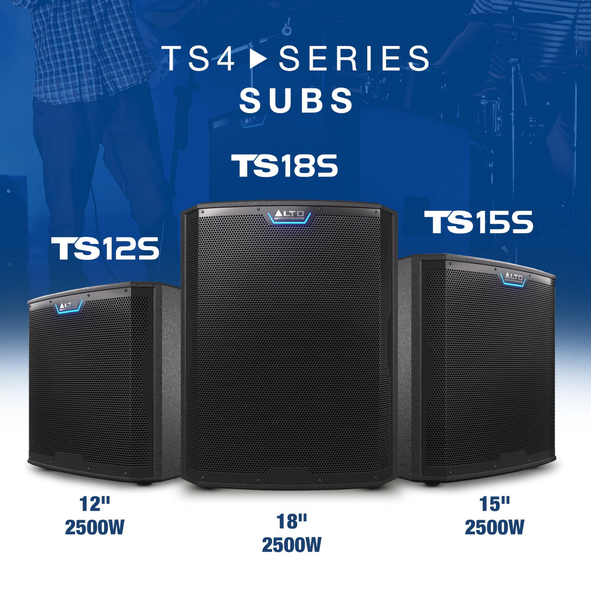 2500W 18" Powered PA Subwoofer N525