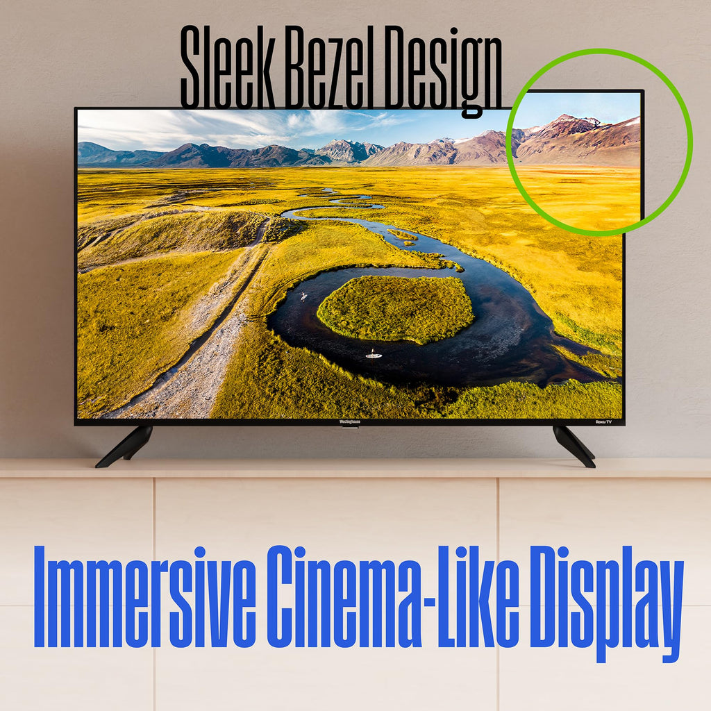 55 Inch 4K TV and 2.0 Channel Soundbar B208689