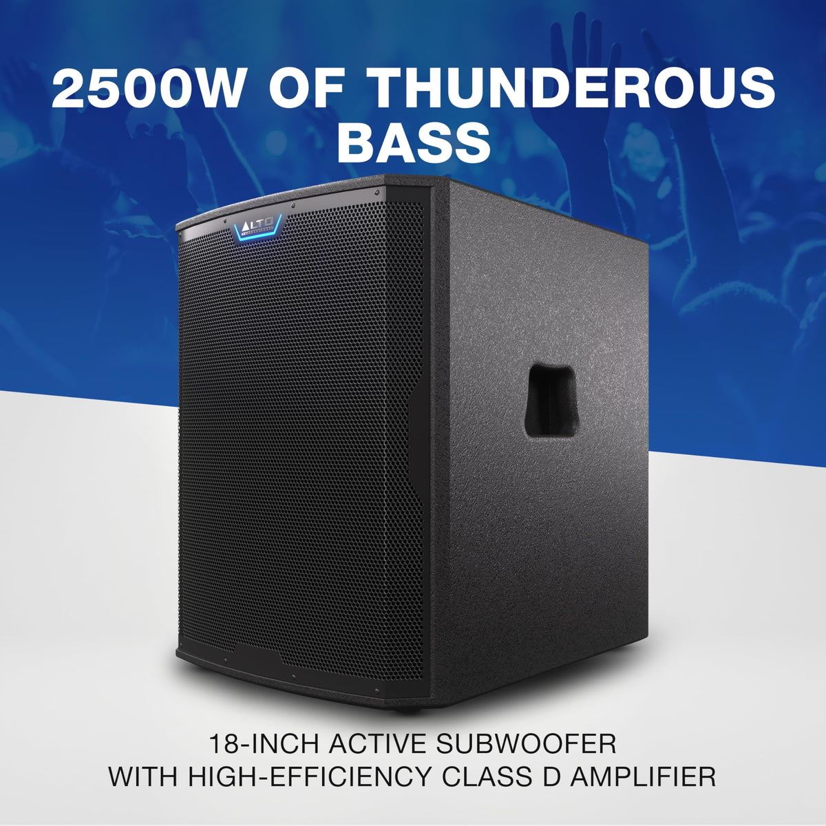 2500W 18" Powered PA Subwoofer N525