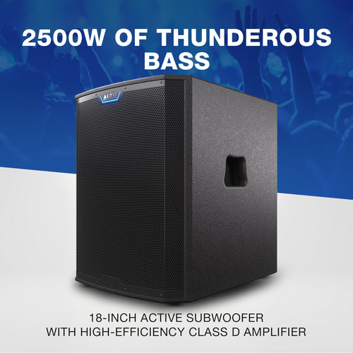 2500W 18" Powered PA Subwoofer N525