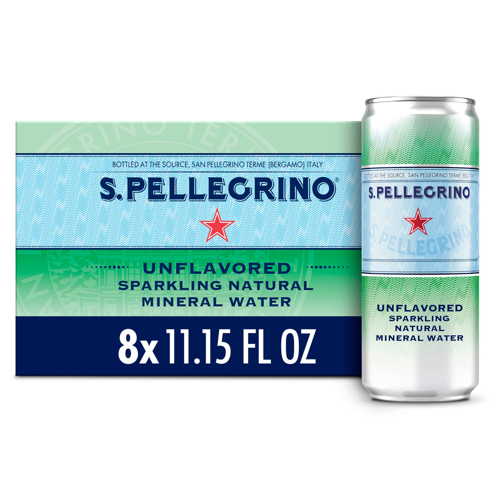 Sparkling Natural Mineral Water 11.15 Fl Oz 8-Pack I327103
