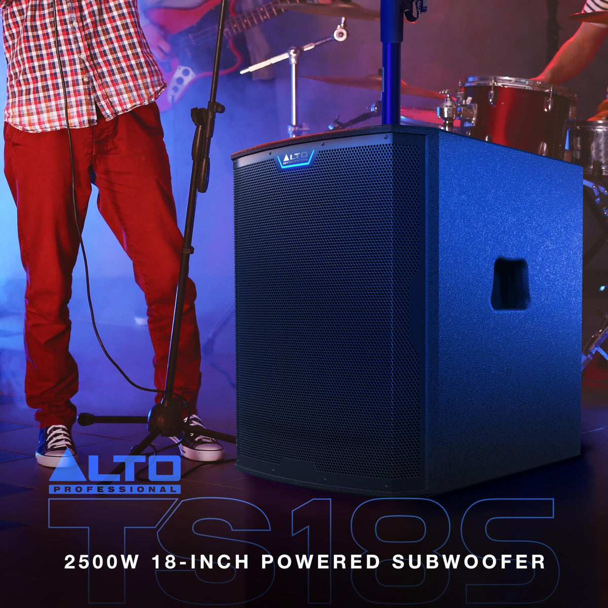 2500W 18" Powered PA Subwoofer N525