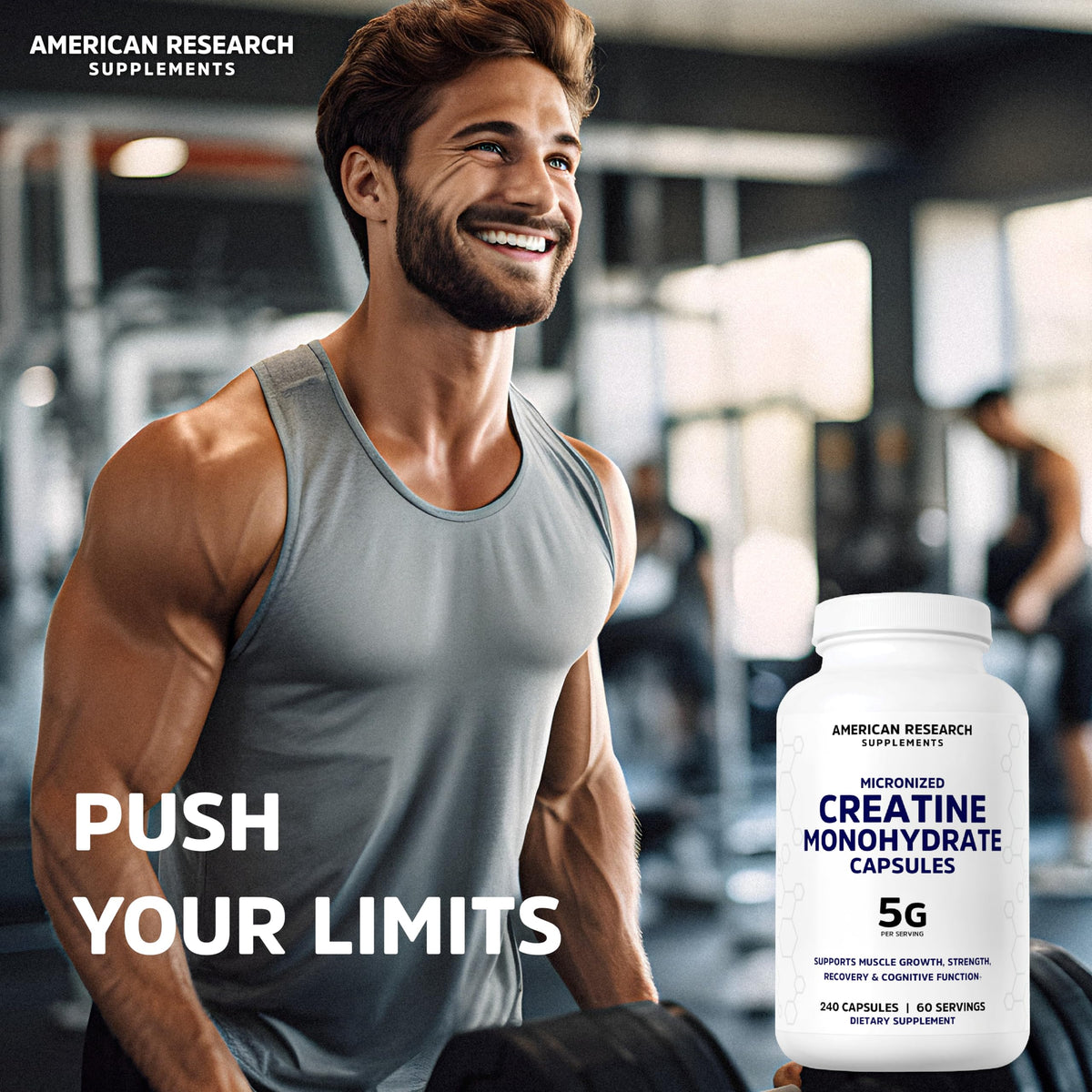 Micronized Creatine Monohydrate Capsules 5G G687